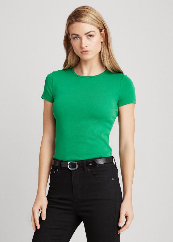 T Shirt Ralph Lauren Algodão-Blend Mulher 41089-RFIB